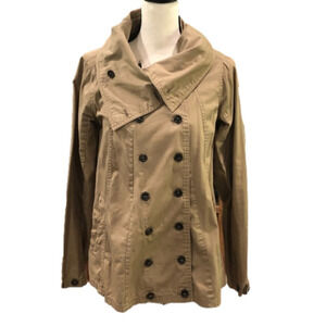 anthropologie NIC.K Camel Cotton Jacket M